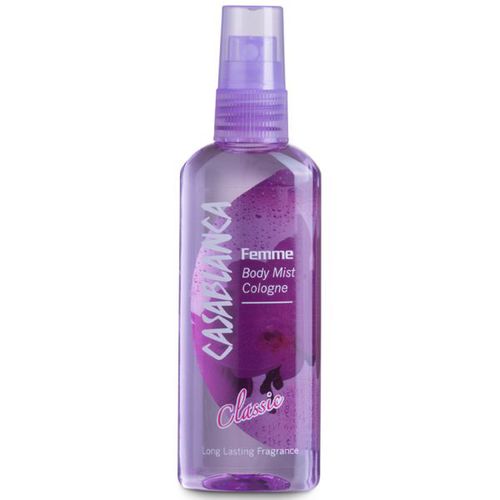 Casablanca Body Mist Cologne Wanita - Classic - 1 Box Isi 12 Botol ...