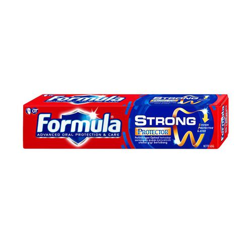 Formula Pasta Gigi - Strong Protector - 1 Box Isi 48 Pcs @ 65 gram