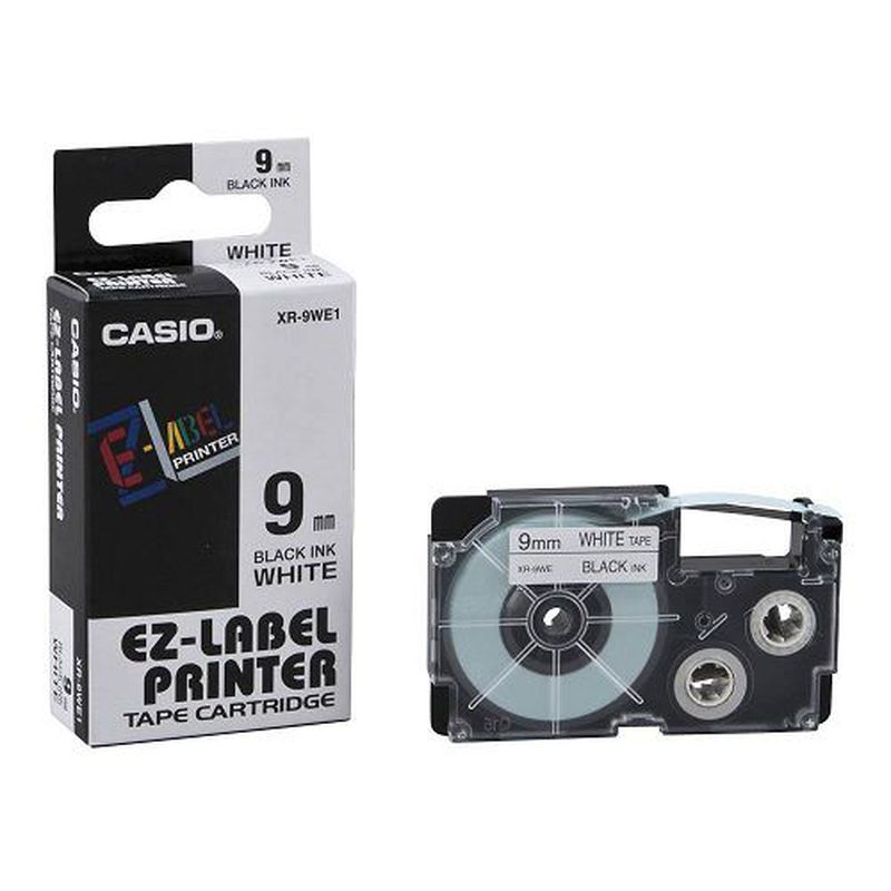 Casio Pita Label Hand Labeller Refill XR9WE1WDJ1 8 m x 9 mm