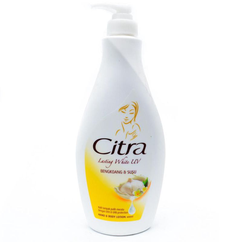 Citra Hand & Body Lotion Lasting White UV 1 Karton Isi 12 Pcs 400 ml