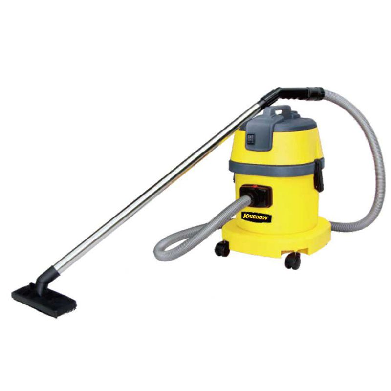 Krisbow Wet & Dry Vacuum Cleaner Plastic 15 Liter Kuning Kuning