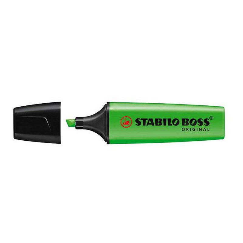  Stabilo  Boss Original Highlighter Tinta Hijau  1 Pak 
