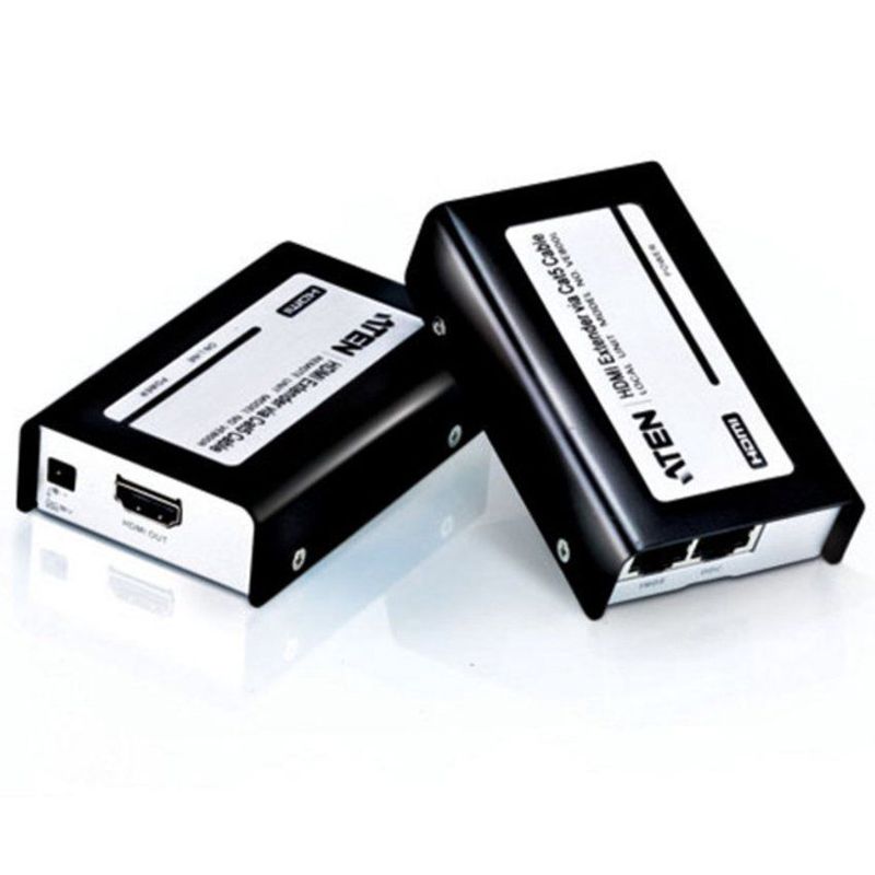 Aten VE800AATG HDMI Extender. 1080p40m, 1080i60m, Single Cat5 Hitam