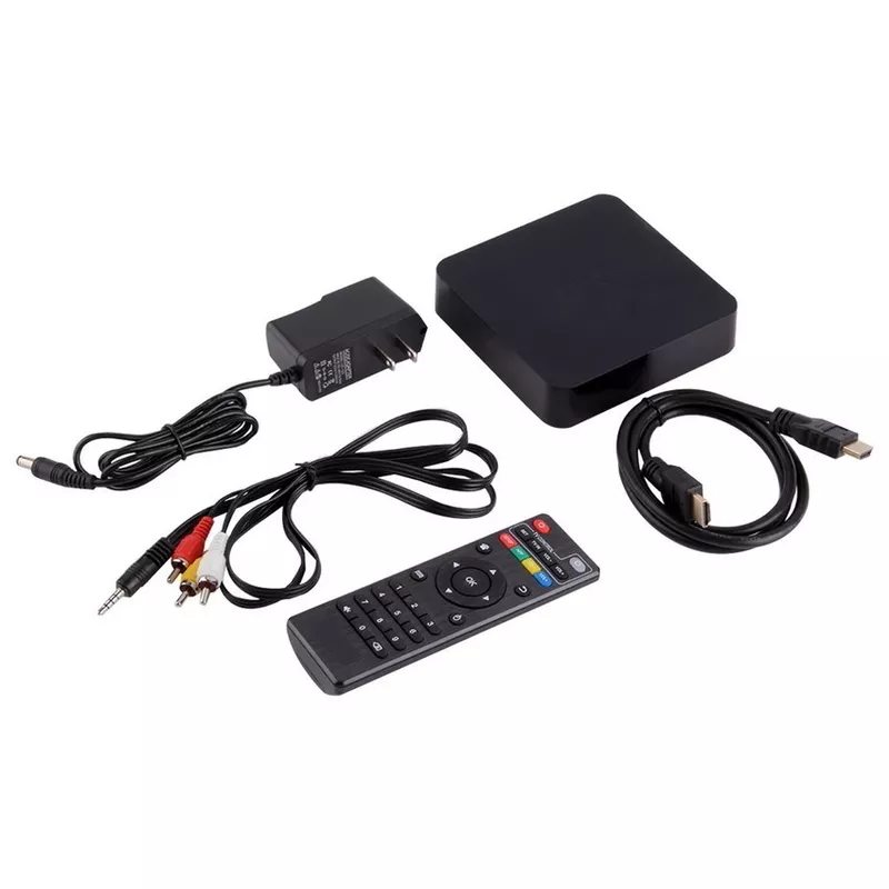 Mediatech Smart TV Box - Android 4.4 Kit Kat - 8 GB - Hitam