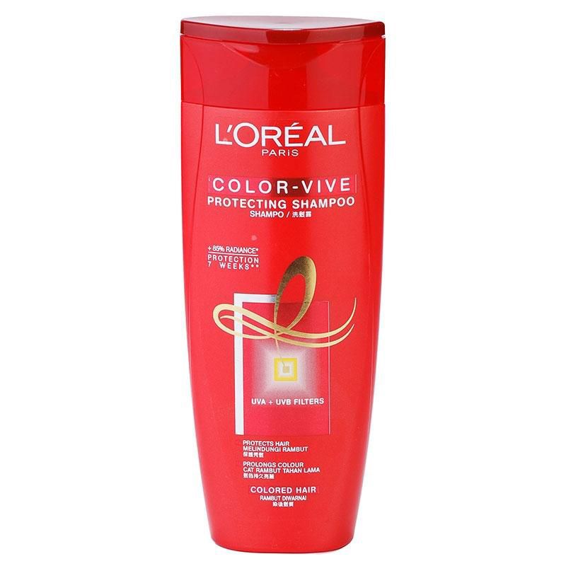 L'Oreal Shampoo Color Vive 1 Karton Isi 12 Botol 170 ml