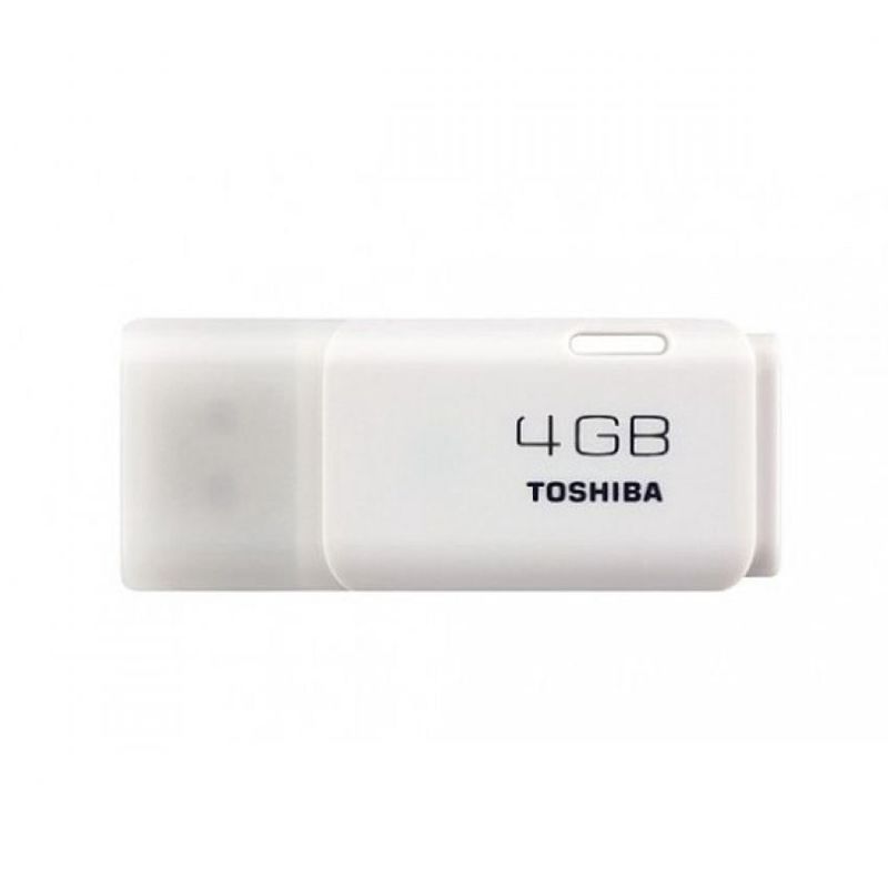 Toshiba Flashdisk 4GB - USB Flash Memory - Putih - Putih