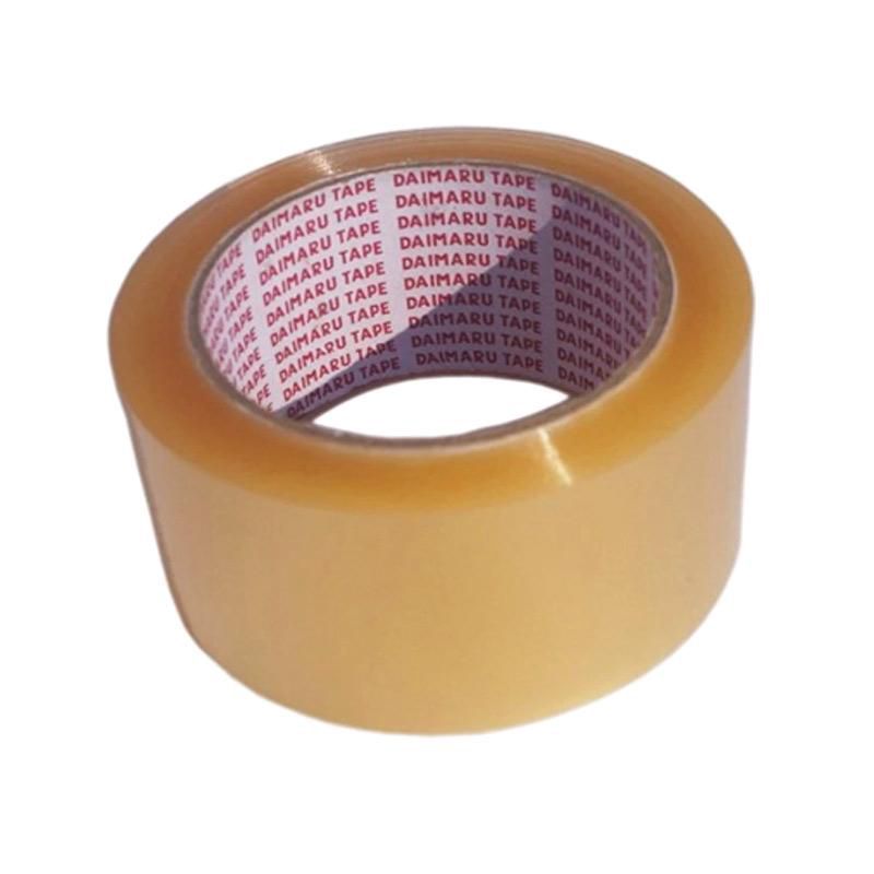 Daimaru Tape OPP - 2 Inci x 90 Yard - Cokelat - 1 Box Isi 72 Roll - Cokelat