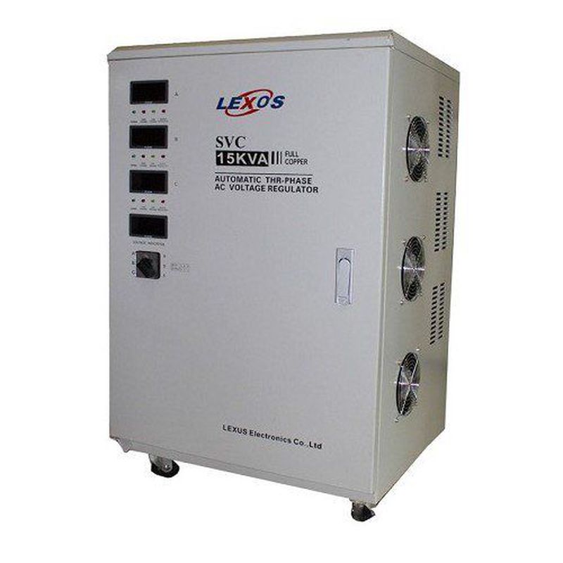 Lexos 3-Phase Stabilizer ST 15 kVA - 260-430 V - Putih - Putih