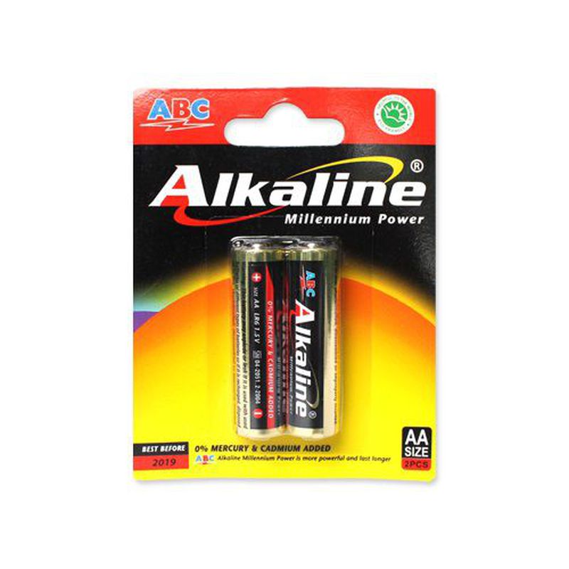 ABC Baterai Alkaline Millennium Power - AA - 1 Karton Isi 10 Set @ 2 ...