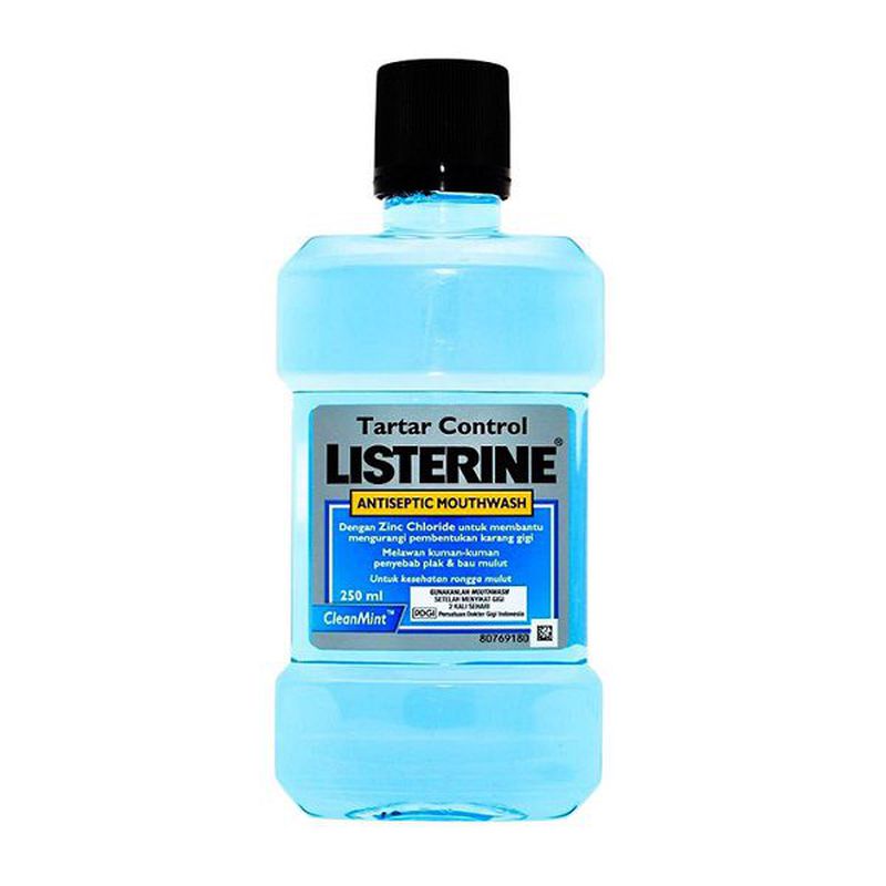 Listerine Mouthwash Tartar Control 1 Box Isi 24 Botol 250 ml