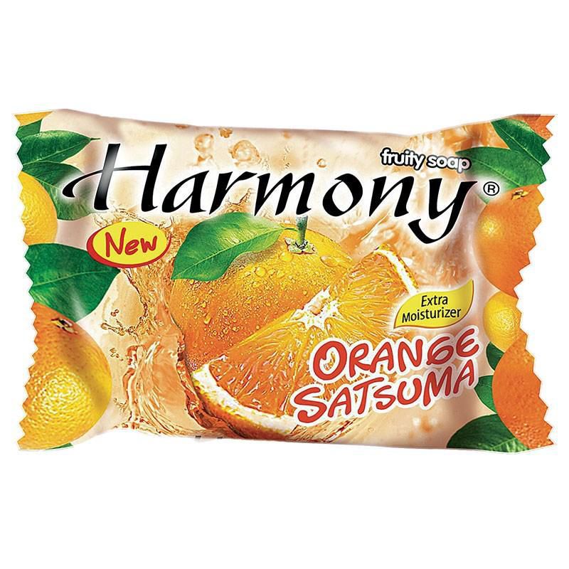 Harmony Soap Orange 1 Karton Isi 72 Pcs 70 gram