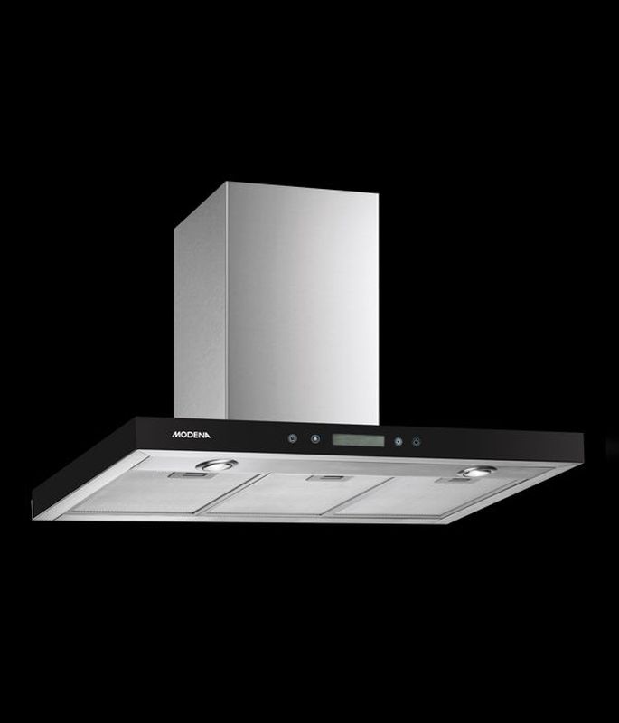 Modena Chimney Exhaust Hood CX 9106 90 cm Stainless Steel Silver