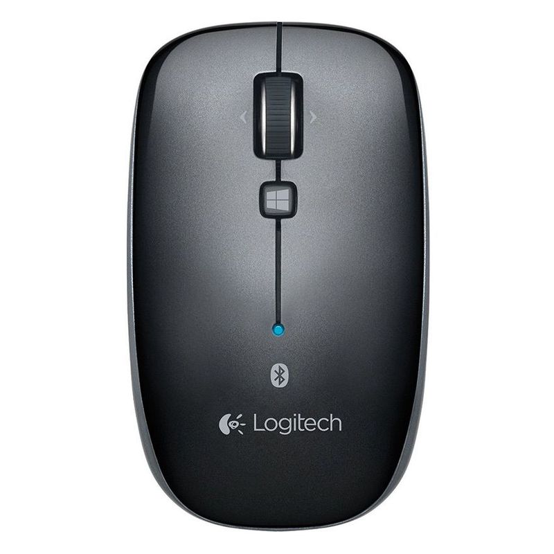 Logitech M557 Mouse Bluetooth - Hitam - Hitam