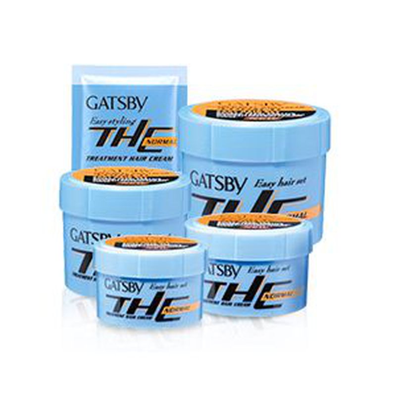 Gatsby Treatment Hair Cream Normal 1 Pak Isi 12 Sachet 6 gram