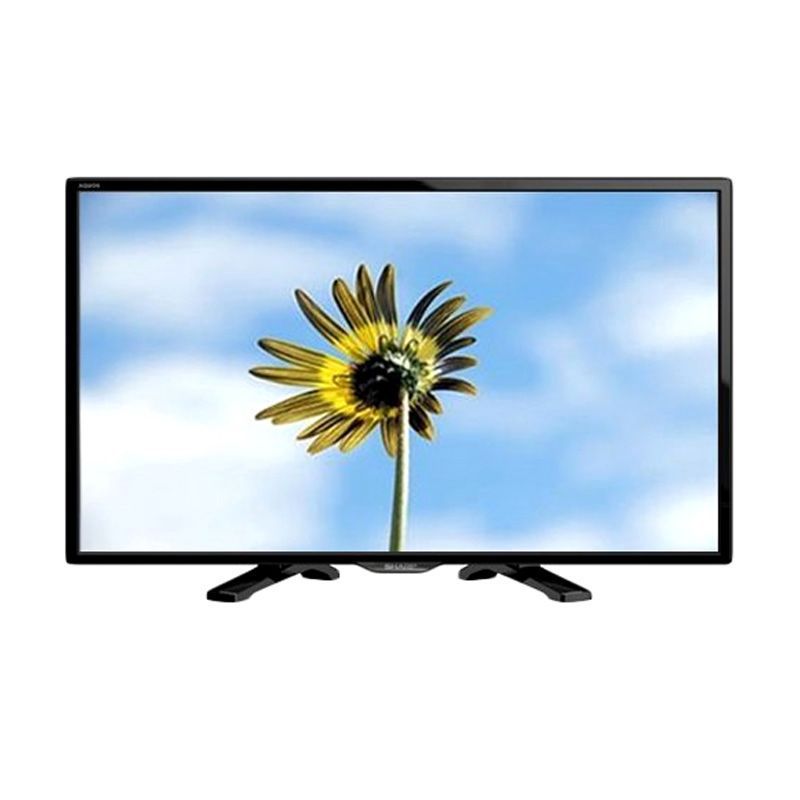 Sharp LED TV LC24LE175I 24 Inci Hitam Hitam