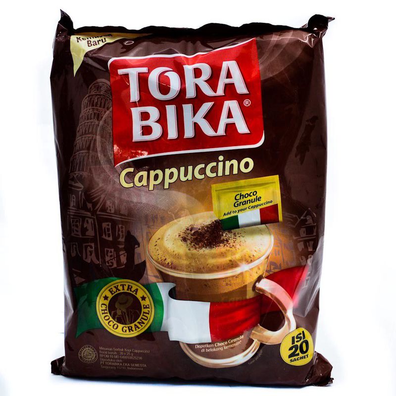 Torabika Kopi Instan - Rasa Cappuccino - 1 Karton Isi 12 Pcs @ 25 gram
