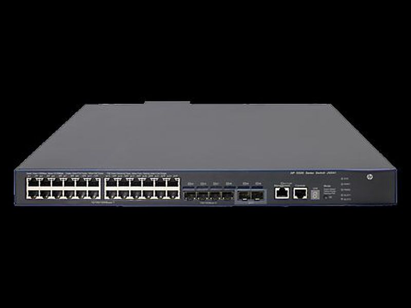HPE 5130 24G SFP 4SFP EI   commutateur   24 ports   Géré   Montable sur rack (JG933A