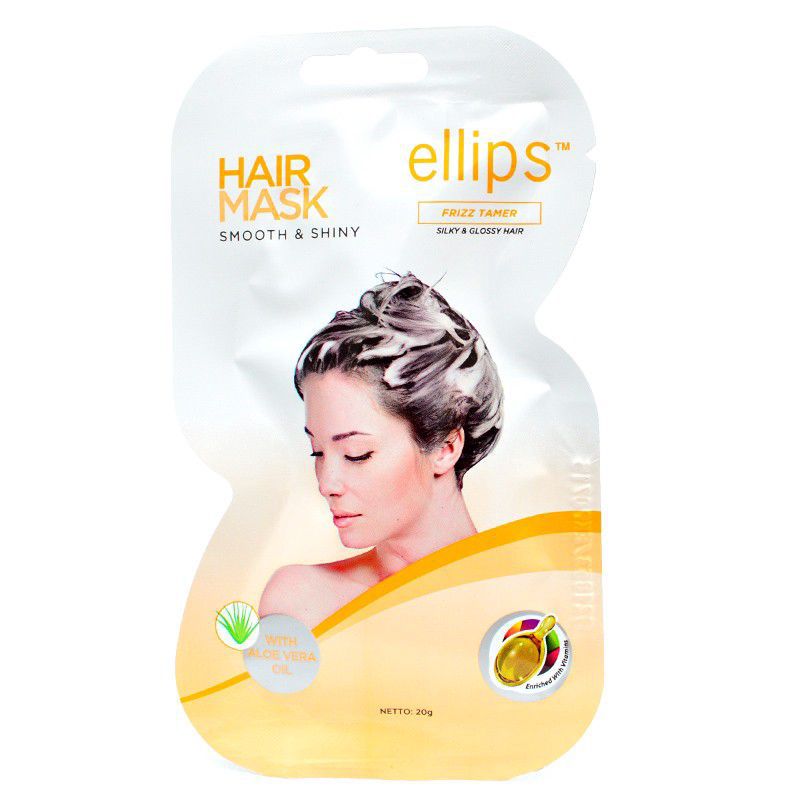  Ellips  Hair Mask Smooth  Shiny  Sachet 1 Kotak Isi 72 Pcs