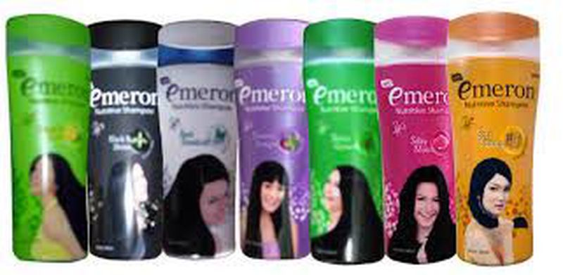 Emeron Shampoo Rose Milk Sachet - 24 pcs - Karton Isi 20