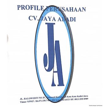 Katalog Produk CV JAYA ABADI - Kota Kediri | Mbizmarket.co.id