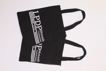  Totebag  Kanvas Terpal Premium Hitam 