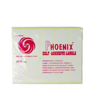 Kertas Label Phonix Aneka Ukuran (Kertas Sticker Label)