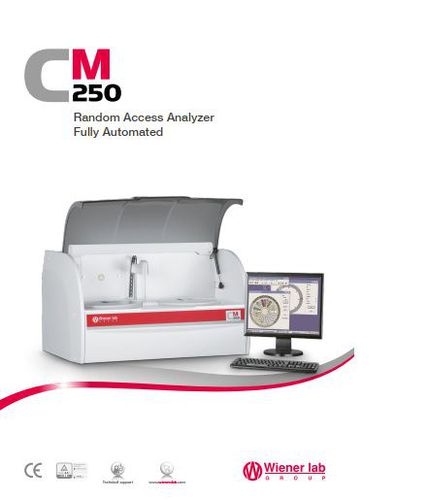 Random Access Analyzer Fully Automate CM250 Wiener Lab