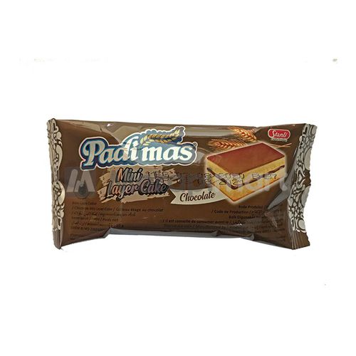 Mini Layer Cake PADIMAS 8 GR (Isi 24) - Chocolate