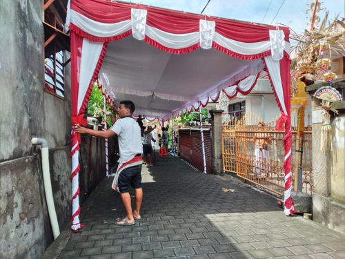 Tenda / Terob VIP - 4x5 - Maroon