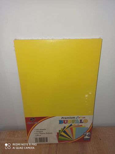 Kertas Buffalo - Kuning