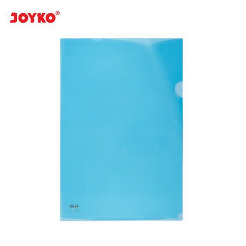 Stopmap Plastik Transparan | MAP L FOLIO - Biru