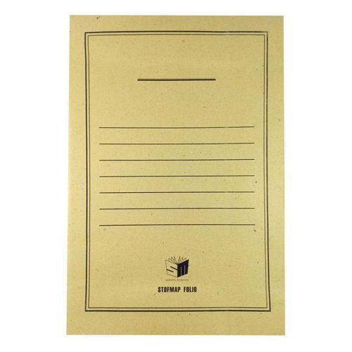 STOP MAP BIASA FOLIO - Kuning