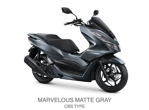 HONDA PCX 160 CBS - Matte Gray