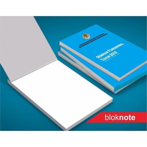 Blocknote Agret 1/2 Folio (custom) 60 tebal