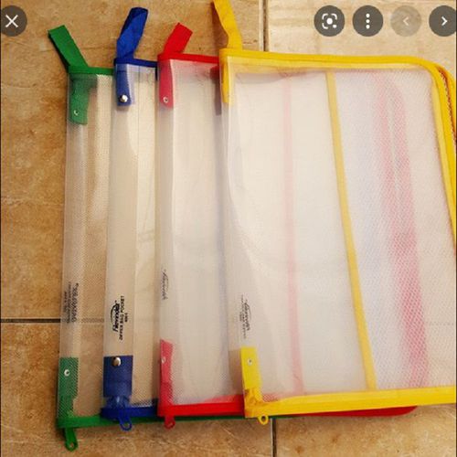 Stopmap Plastik Zipper