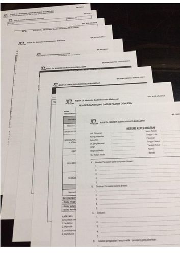 Formulir Rawat Inap (Set)