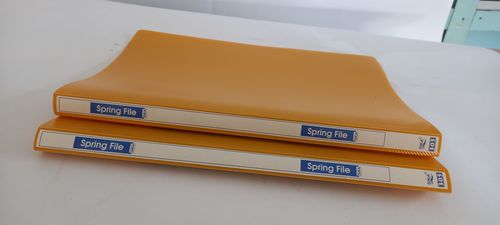 Map Plastik Folder One (Spring File) - Kuning