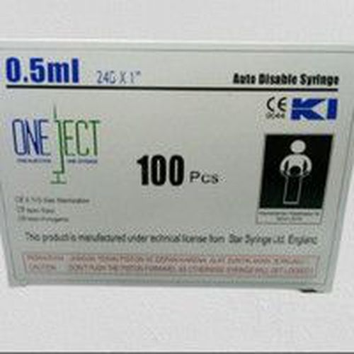 Spuit / Syringe 0,5 ml Oneject