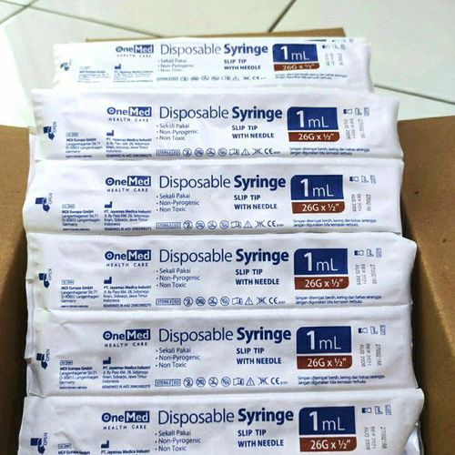 SPUIT 1 ML ONEMED / DISPOSABLE SYRINGE 1CC / SPUITE 1 ML