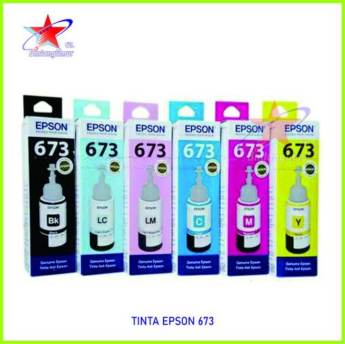 TINTA WARNA EPSON 673 C / M / Y / LC / LM