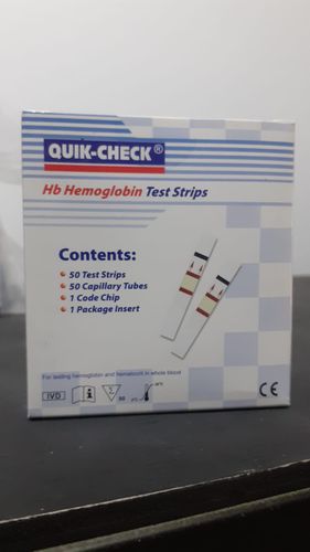 Quik Check HB Hemoglobin Test Strips