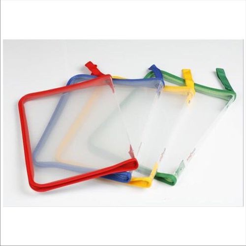 Map Plastik Resleting - Merah