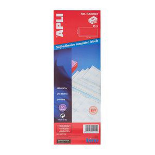 Stiker Label APLI Continuous Form - B. 73,7x36