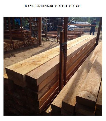 Kayu kruing 8cm x 15 cm x 4m perbatang