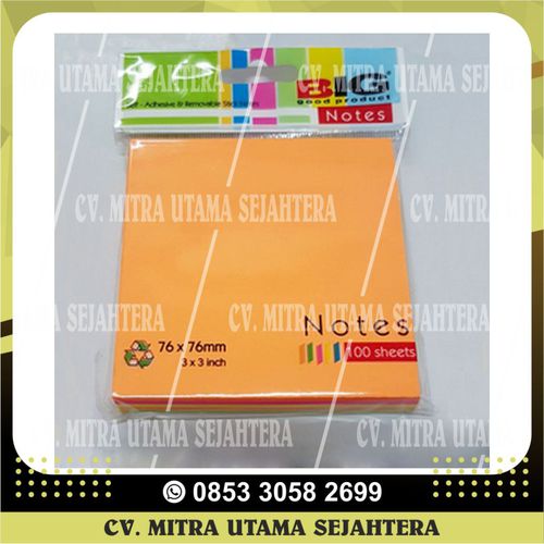 STICK NOTE 76 x 76 LAPIS 5 WARNA BIG