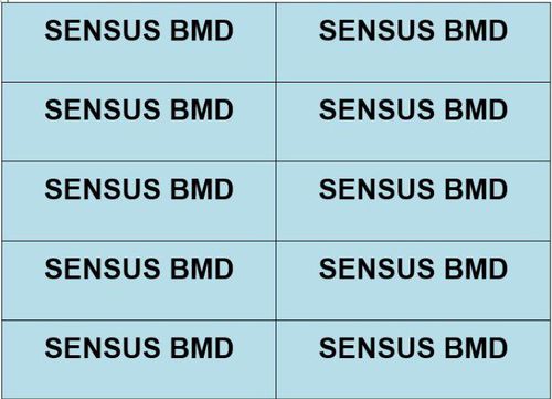 STIKER SENSUS BMD