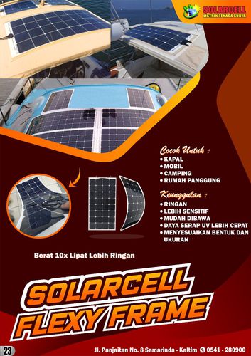 Panel Surya Flexi Frame 100 WP