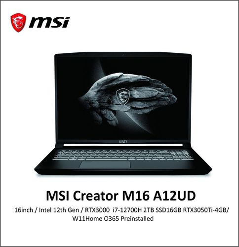 MSI creator 16