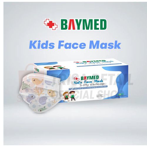 Baymed Surgical Mask (Masker Medis,Masker Anak,Masker Hijab) - Anak