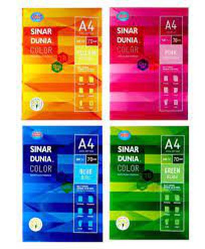 Kertas A4 Sidu Warna (rim) 70 grm - Biru